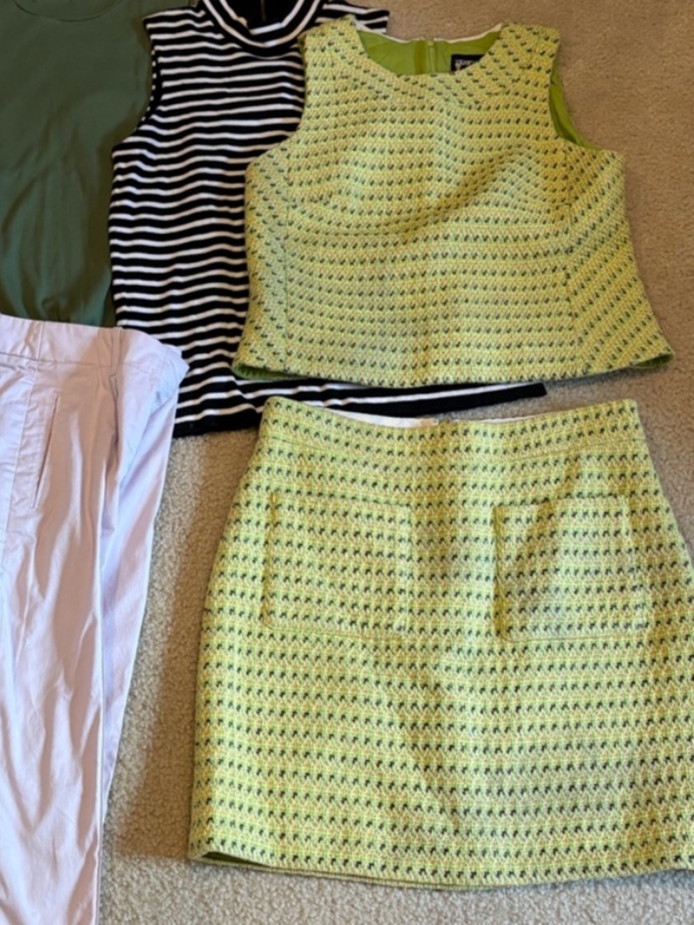 J Crew Tweed Set